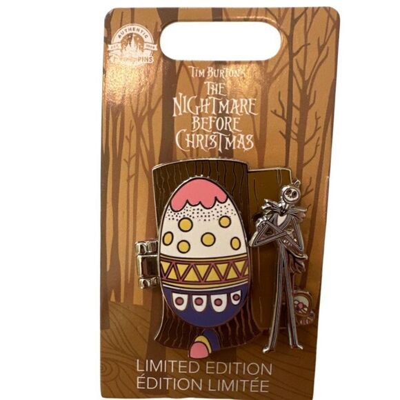 NWT Jack Skellington Easter Town Door Nightmare Before Christmas LE Pin - Picture 1 of 2